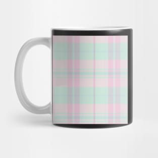 Pastel Aesthetic Arable 2 Hand Drawn Textured Plaid Pattern Mug